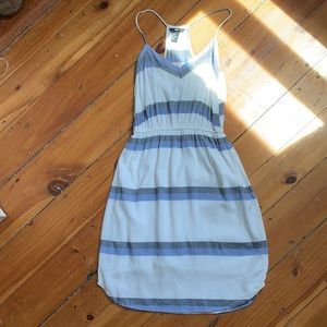 H&M Striped Blue/White Summer Dress